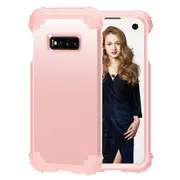 MCC Impact Samsung Galaxy S10e Shockproof 3in1 Rugged Case Cover G970 [Rose Gold]