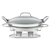 Cuisinart 11" Round Buffet Server- Stainless Steel