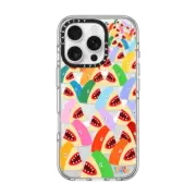 iPhone 16 Pro Clear Case MagSafe Compatible Shark Party