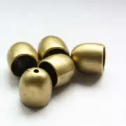 4 Pieces Antique Brass Base Metal Bead Cap - Cone 17x16mm (25660Y-B-352) A13