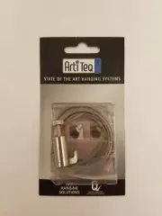 ADS Arti Picture Hanging 15 kg (32 lb) Hook and Steel Cable Kit