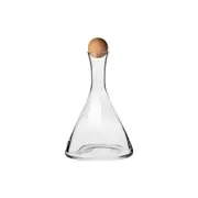 Krosno Connoisseur Wine Decanter with Beechwood Stopper 1L