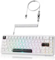 ATTACK SHARK X65 HE 60% Wired Mechanical Gaming Keyboard - Hall Effect Magnet...