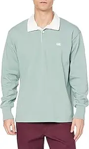 [Canterbury] Solid Color Rugby Jersey Men's