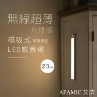 在飛比找momo購物網優惠-【AFAMIC 艾法】USB充電磁吸式無線超薄LED感應燈2
