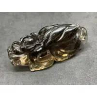 在飛比找蝦皮購物優惠-D5071頂級 收藏品 天然黃水晶 天然顏色 清料 雕刻 飛