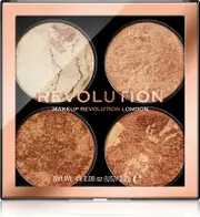Makeup revolution Cheek Kit - Highlighter and Bronzing Palette 8 g Don't Hold Back