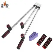 3 Bar Leg Stretcher Adjustable Split Stretching Machine Stainless Steel Home
