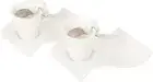 Villeroy & Boch New Wave Square Espresso Cup Set of 2 by - High-Quality Vitri...
