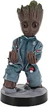 Cable Guys - Marvel The Guardians of The Galaxy: Toddler Groot in Pajamas Gaming Accessories Holder & Phone Holder for Most Controller (Xbox, Play Station, Nintendo Switch) & Phone