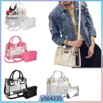 FASHION WOMEN CLEAR TRANSPARENT SHOULDER BAG JELLY CANDY SUM