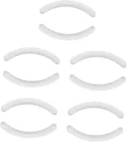 WRITWAA 11pc Eyelash Pattern Strips Lash Grafting Clip Curler Pads for False Eyelashes Tools