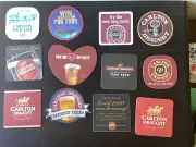 12 different Carlton Draught Brewery Issue Beer Coasters B