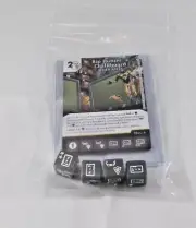 DC Dice Masters Green Arrow Flash RIP HUNTER'S CHALKBOARD Set RARE CUR + 4 DICE