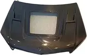 Transparent Carbon Fiber/FRP Engine Cover Bonnet Hood Compatible For Benz W204 C63 Tuning 2007-2011(FRP Unpainted)