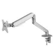 Brateck Single Monitor Economical Spring-Assisted Monitor Arm (White)