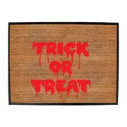 Trick Or Treat Halloween - Funny Novelty Doormat Man Cave Floor mat