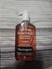 Neutrogena Oil-Free Acne Wash Pink Grapefruit Facial Cleanser Microclear 9.1 Oz