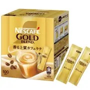 Nescafe Stick Gold Blend Stick Coffee 100P (7g/P) Box Cafe Latte Individually Wr