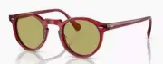 Oliver Peoples Gregory Peck Sun Limited Ed Translucent Rust Green Photo OV5217S