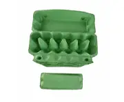 75 X Light Green Full Dozen Carton 12-Egg Recyclable Egg Cartons Paper