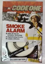 BRAND NEW SEALED: VINTAGE 1982 Jameson Home Products Code One Smoke Alarm