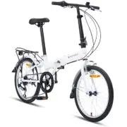 Nomad Folding Bike - Pearl White