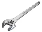 Faithfull Chrome Adjustable Spanner 375mm 15in Capacity 45mm FAIAS375MC