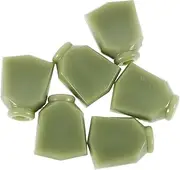 Totority 6pcs Olive Tuner Knobs Guitar Tuning Pegs Handle Electric Guitar Tuners Knob Plastic Tuning Peg Knob Caps