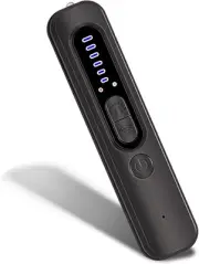 Hidden Camera Detector, Portable Anti Spy Bug Sweeper Car GPS Black