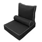AD003 Medium Contrast Pipe Trim Deep Seat Back Rest Bolster Insert Slip Cover