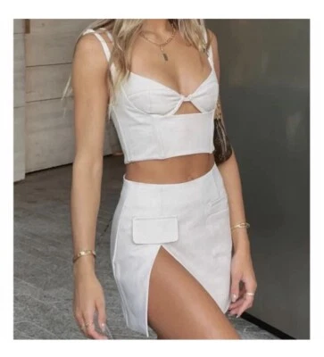 white fox boutique mini skirts NWT Size XL