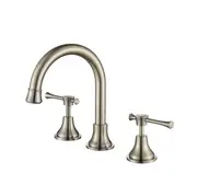 Modernnational Montpellier Brushed Nickel Solid Brass Basin Set