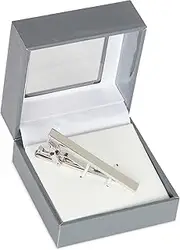 [Van Heusen] Plain Tie Bar, Silver