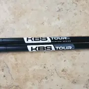 2 Brand New Custom Series Black Gloss 120S Wedge Shafts Stiff Flex Last Set