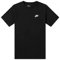 在飛比找蝦皮商城優惠-NIKE CLUB TEE BLACK 短T 黑【A-KAY