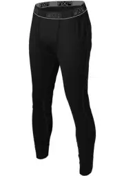 FXR Vapour Merino 21 Mens Base Layer Pants Black