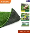 Artificial Grass 20SQM Roll 2x10m Synthetic Turf Mat in 18mm Pile Height, Ind...