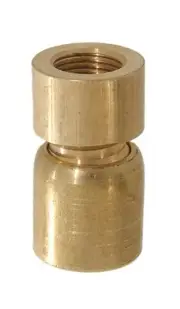 B&P Lamp 1" Hang-Straight Swivel, 1/8F X 1/8F