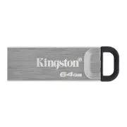 Kingston DataTraveler Kyson USB 3.2 Flash Drive 64 GB - Gen 1