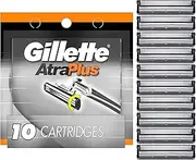Gillette AltraPlus Razor with Lubrastrip, 10 Count, Mens Razors / Blades