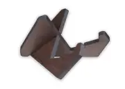 Gator Frameworks Elite Series X-Style Wood Guitar Stand in Dark Brown Finish ...