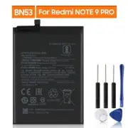 New Replacement Battery BN53 For Xiaomi Redmi Note 9 Pro 5020mAh + Tools