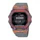 【CASIO 卡西歐】G-SHOCK 藍牙 半透明 灰x橘 經典方型 運動系列 GBD-200SM-1A5_45.9mm