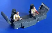 Space 1999 Eagle Transporter Cockpit Interior BUILT KIT for the 22" MPC model