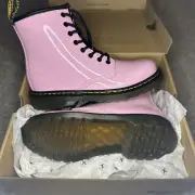 Dr. Martens 1460 J Boots Pale Pink Size 3 UK 1 Big Kids Size Boots