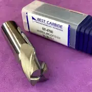 BEST CARBIDE 3/4" 4 Flute End Mill 3/4x3/4x3x1 Square Cut 531-47500Machinist