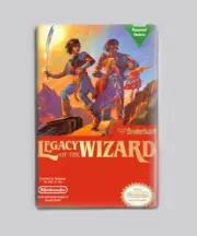 Legacy of the Wizard NES - 2"x3" Fridge MAGNET (nintendo retro