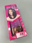 10" #33 Auburn Duby Xpress Bob Human Synthetic Blend Hair Extensions Weft
