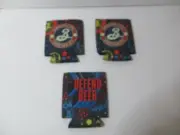 LOT of 3 NEW Brooklyn Brewery "DEFEND BEER" Koozie Cooler